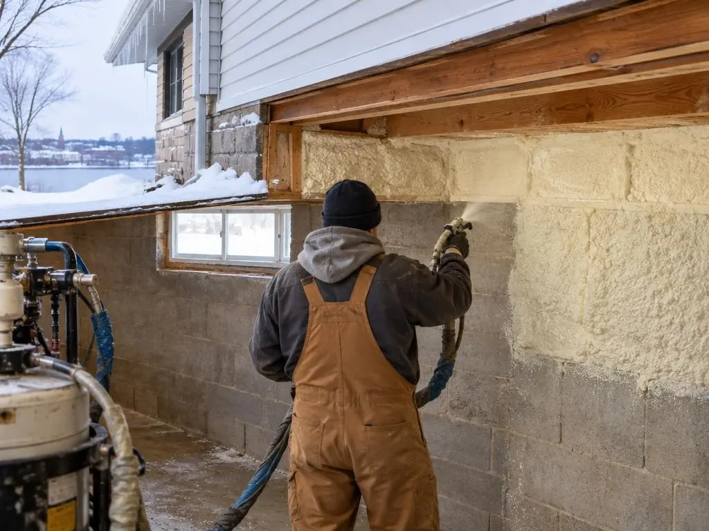 Basement & Rim Joist Insulation in Saginaw, MI