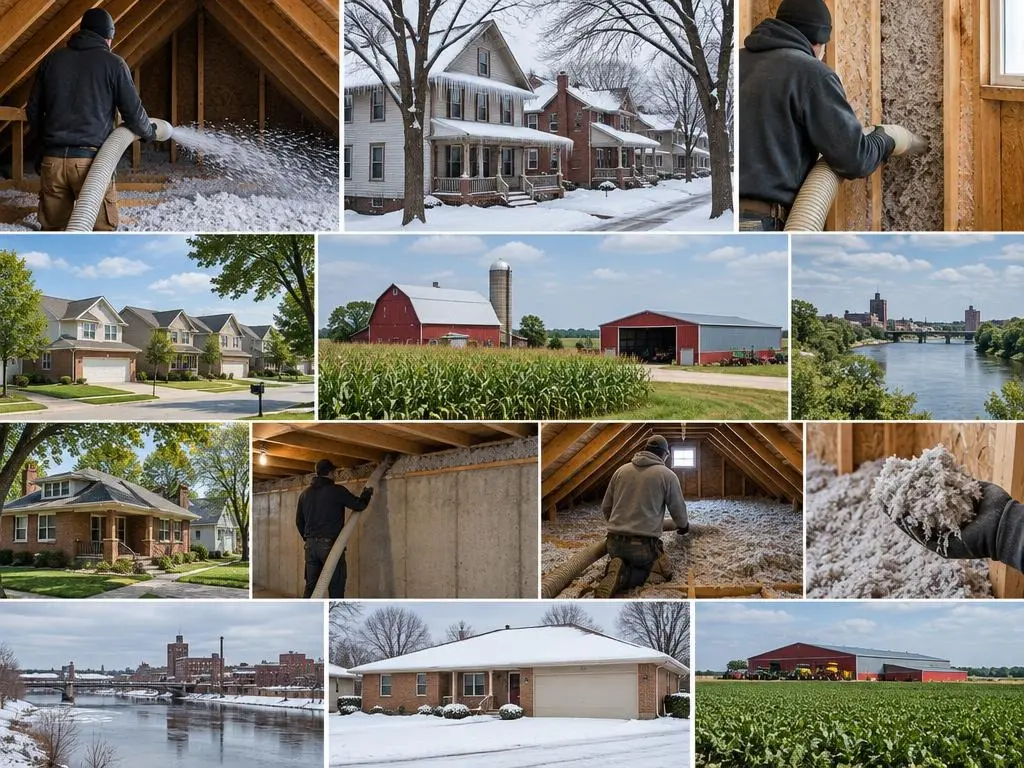 Blown-In Cellulose & Fiberglass in Saginaw, MI