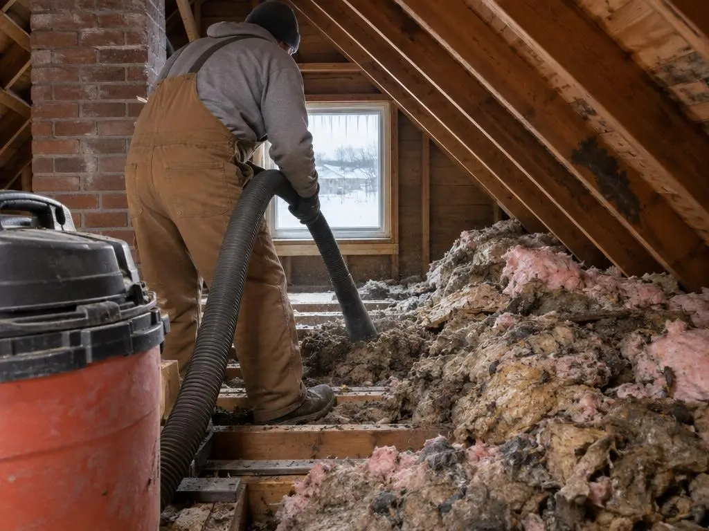 Old Insulation Removal in Saginaw, MI